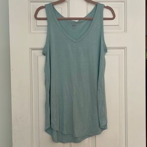 Sky Blue Long Tank Top